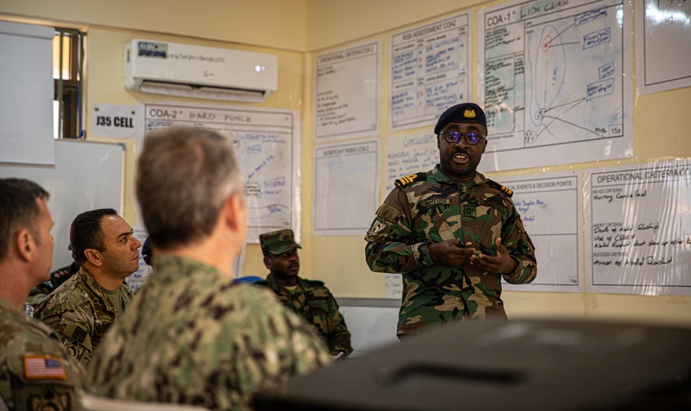 U.S. and Ghana brief mission details