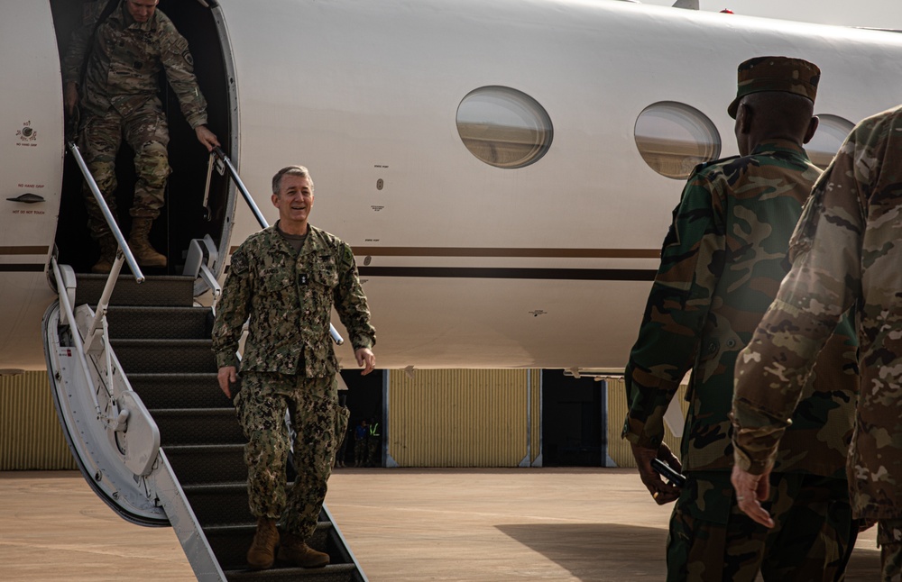 U.S. SOCAF Commander greets Ghana Armed Forces