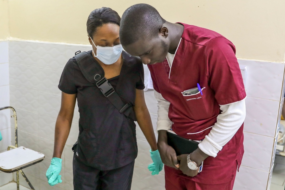 Vermont National Guard Works With Senegalese Medical Counterparts