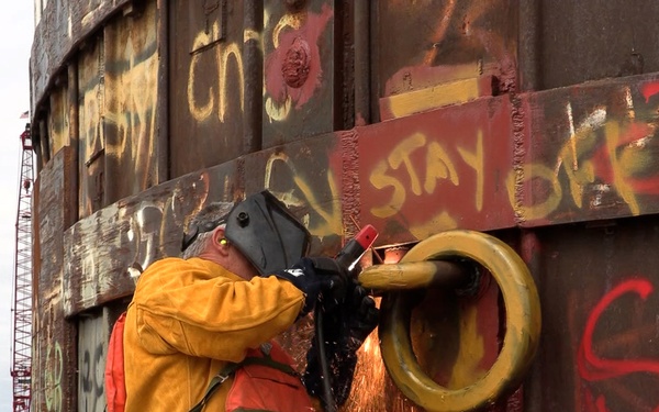 Maintenance Support Team, Lock engineers tackle tough jobs