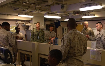 Task Force 51/5th Marine Expeditionary Brigade Practices Command and Control From the Sea