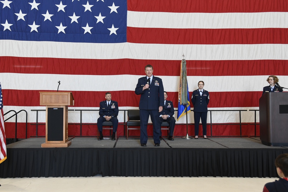 190th ARW Change of Command