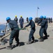 USS Truxtun Departs Aqaba, Jordan