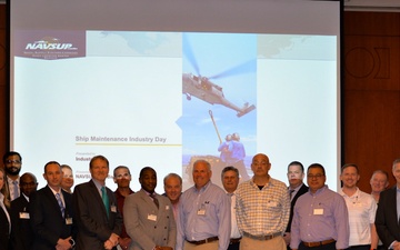NAVSUP FLC Bahrain Hosts Industry Day                                                                                    More than 100 participants engaged with Navy contracting and maintenance professionals