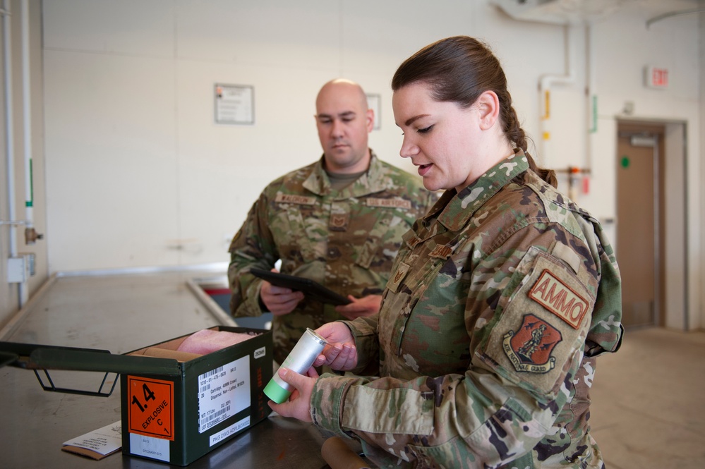 180FW Munitions Specialists Ensure Combat Capabilities