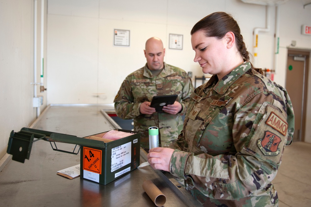 180FW Munitions Specialists Ensure Combat Capabilities