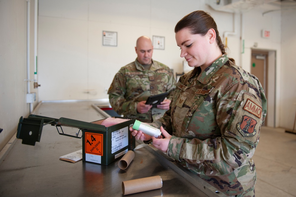 180FW Munitions Specialists Ensure Combat Capabilities