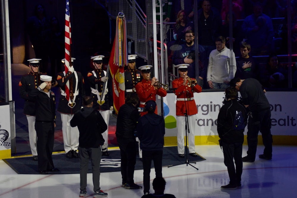 Battle Color Detachment Performs in Seattle