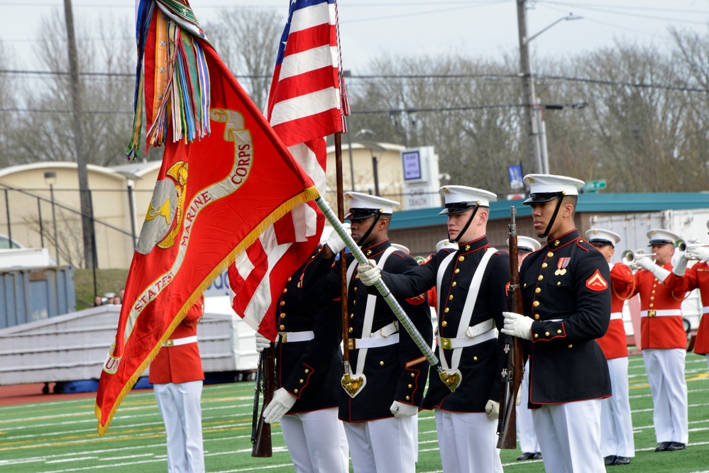 Battle Color Detachment Performs in Seattle