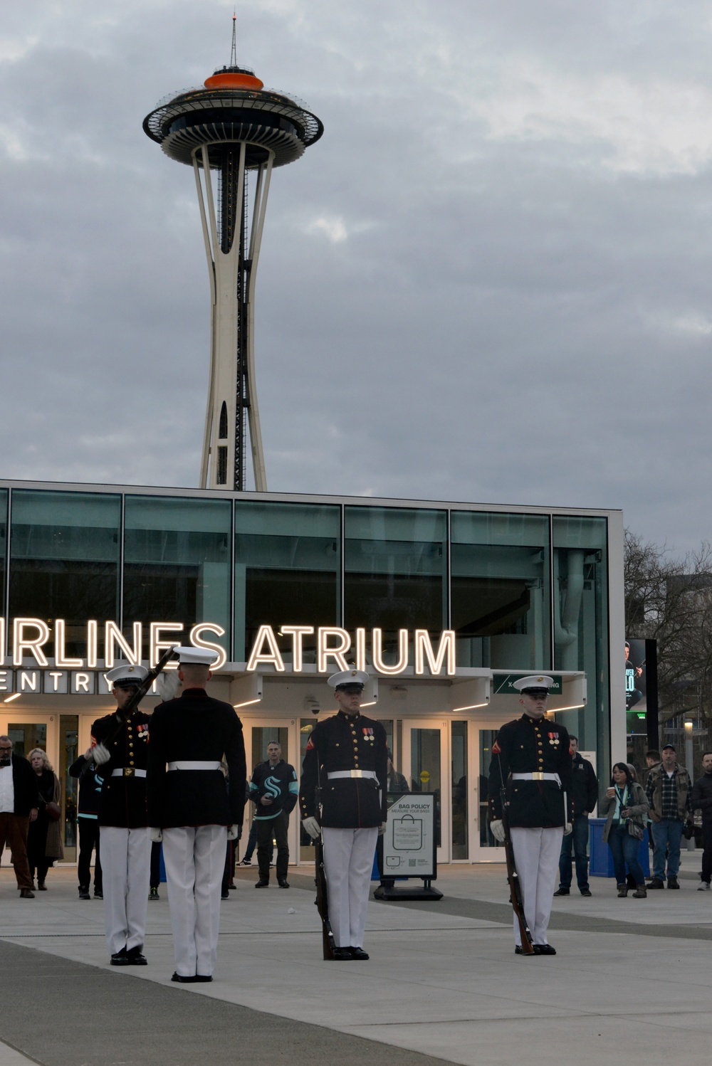 Battle Color Detachment Performs in Seattle