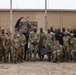 1st Lt. Dantrell Maeweather promotes at Camp Buehring, March, 2023