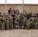 1st Lt. Dantrell Maeweather promotes at Camp Buehring, March, 2023