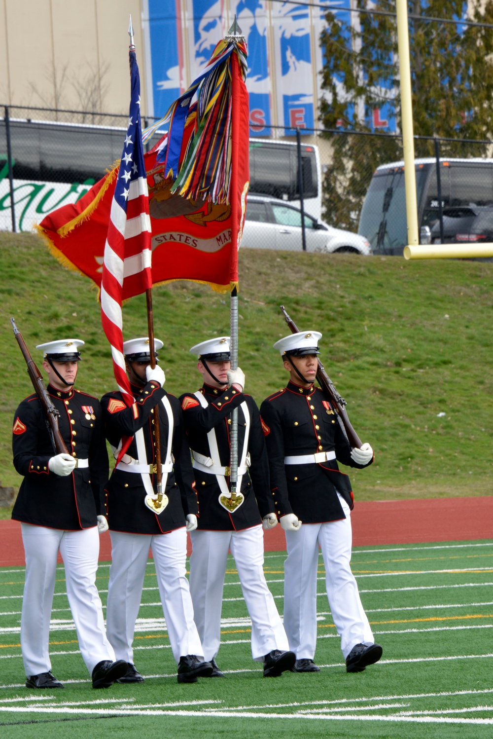 Battle Color Detachment Performs in Seattle