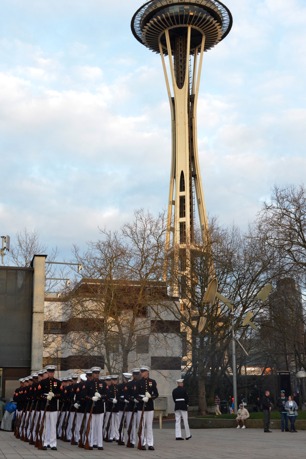 Battle Color Detachment Performs in Seattle