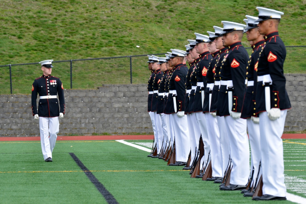 Battle Color Detachment Performs in Seattle