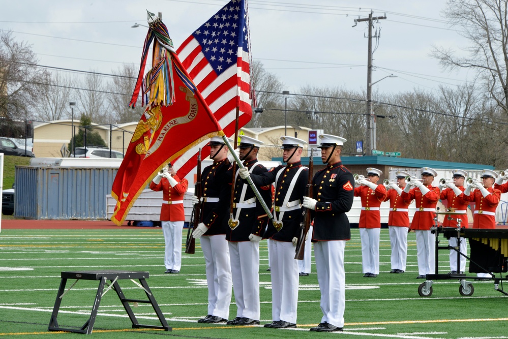 Battle Color Detachment Performs in Seattle