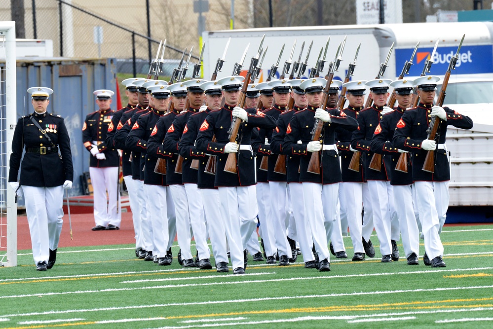 Battle Color Detachment Performs in Seattle