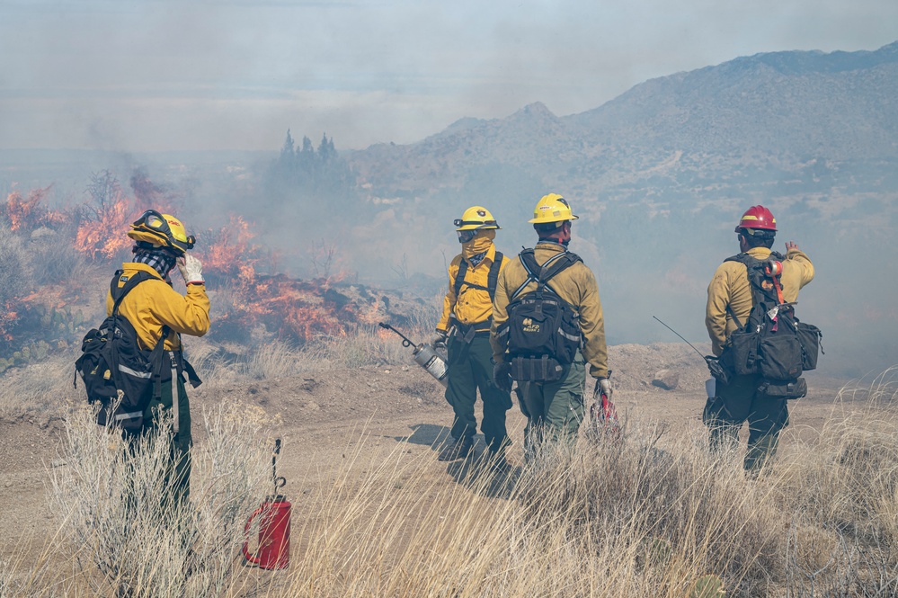 Kirtland Air Force Base Prescribed Burn