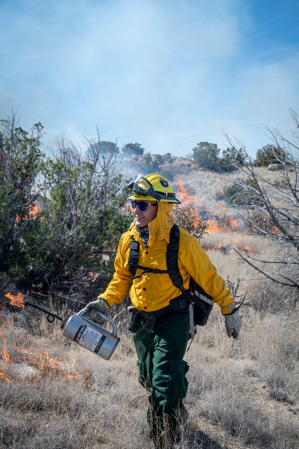 Kirtland Air Force Base Prescribed Burn