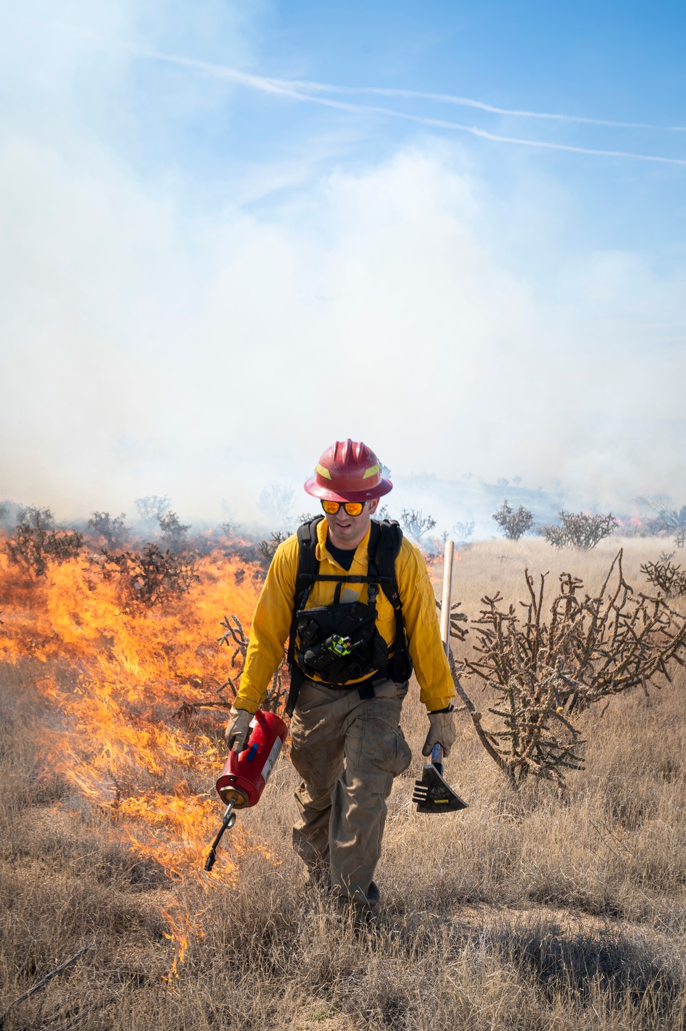 Kirtland Air Force Base Prescribed Burn