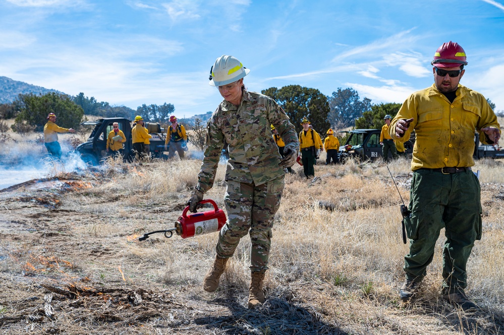 Kirtland Air Force Base Prescribed Burn