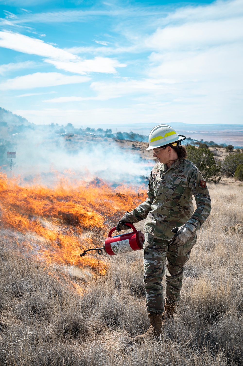 Kirtland Air Force Base Prescribed Burn