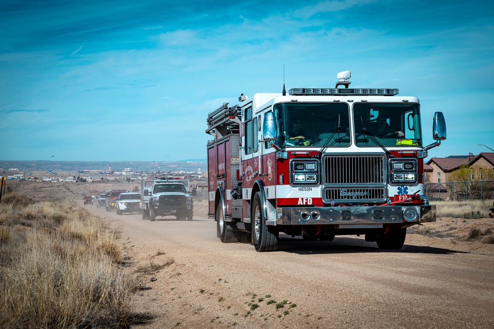 Kirtland Air Force Base Prescribed Burn