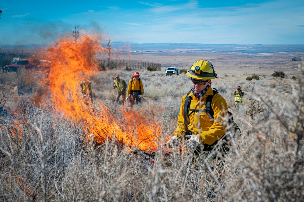 Kirtland Air Force Base Prescribed Burn