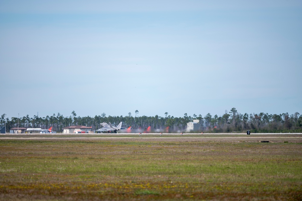 Last first flight for the 43d Fighter Squadron