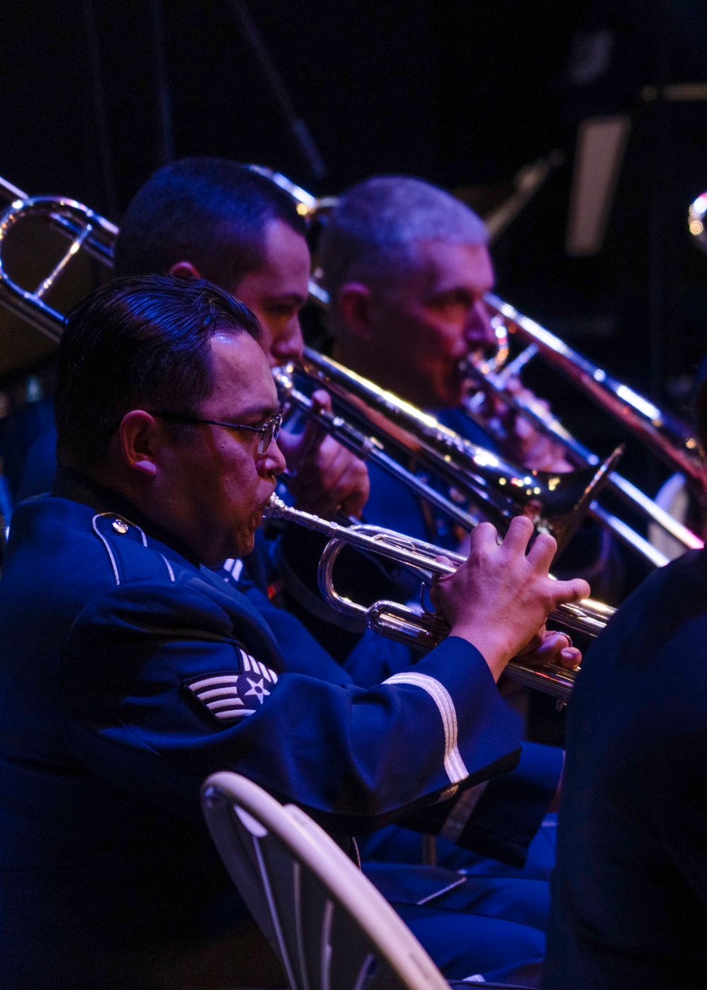 Air National Guard Band of the West Coast performs in Port Hueneme