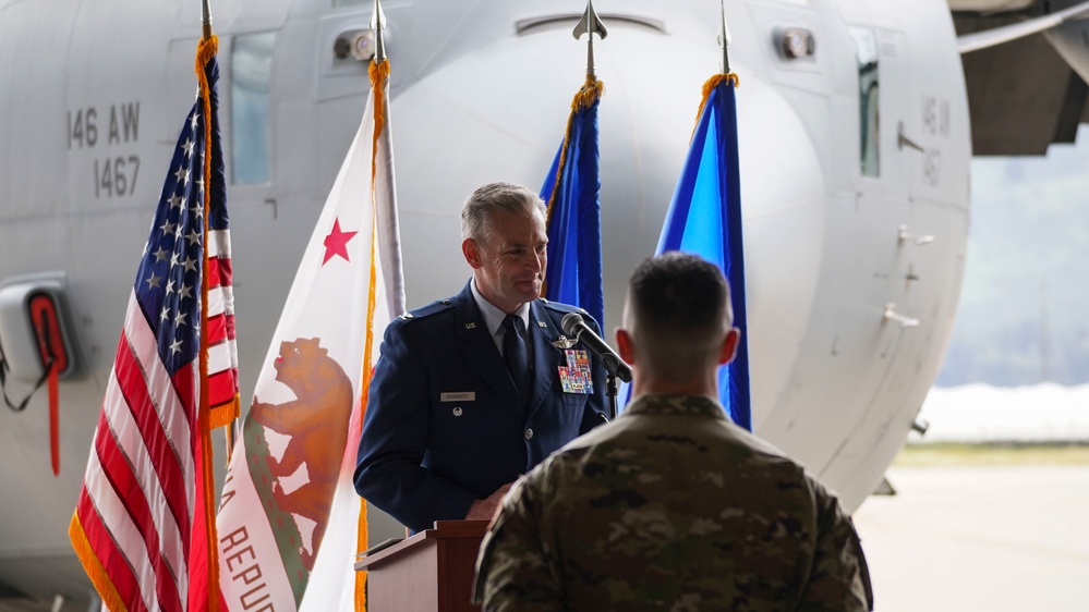 146th Airlift Wing hosts assumption of command ceremony