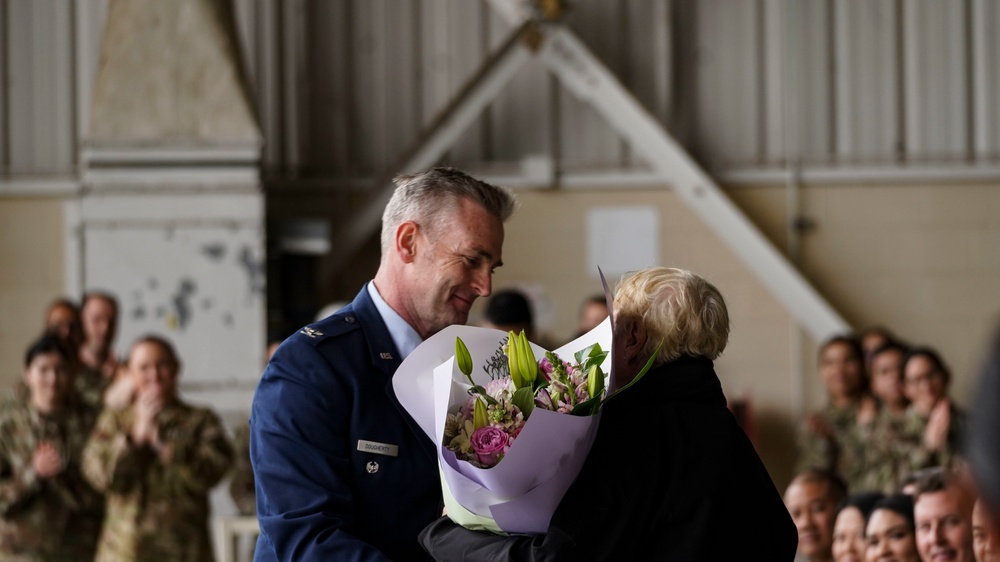 146th Airlift Wing hosts assumption of command ceremony