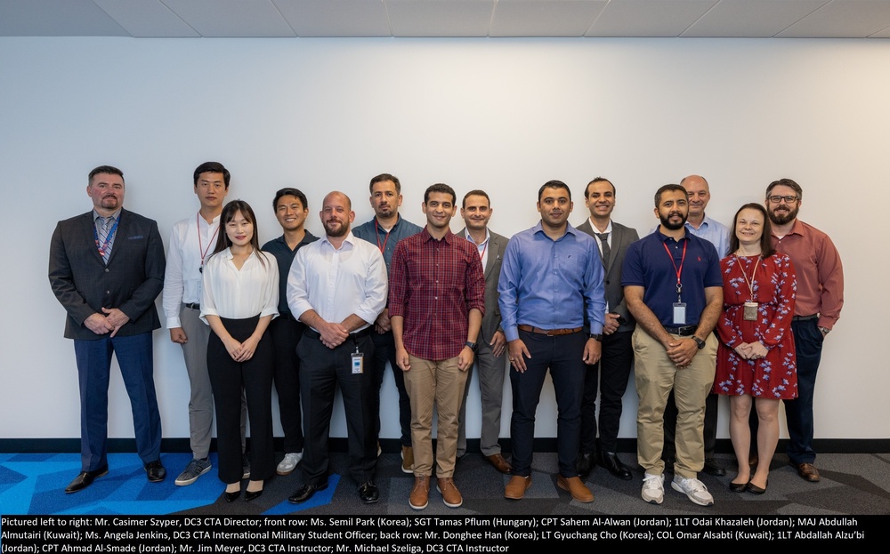 DC3 congratulates the 2022 International Cyber Forensics Course Graduates