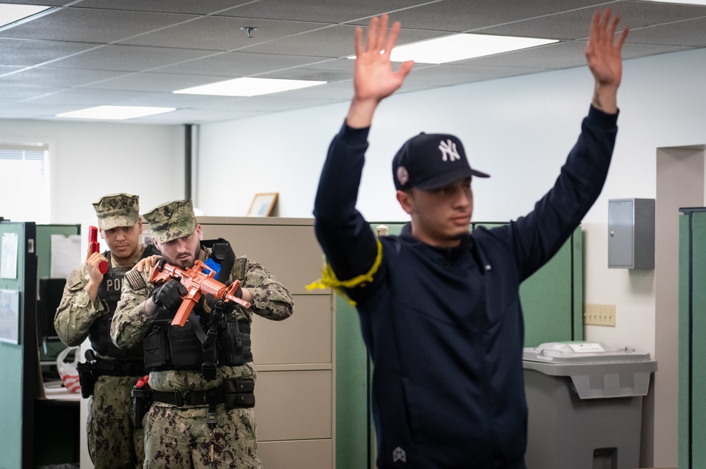 Naval Surface Warfare Center, Port Hueneme Division Holds Active Shooter Training on Campus