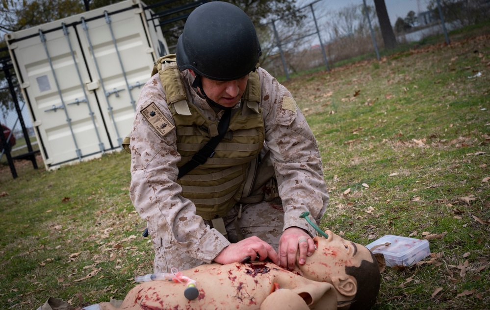 NMRTC PORTSMOUTH CONDUCTS TCCC TRAINING