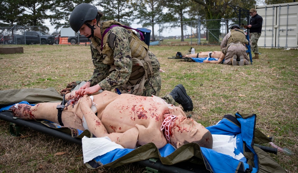 NMRTC PORTSMOUTH CONDUCTS TCCC TRAINING