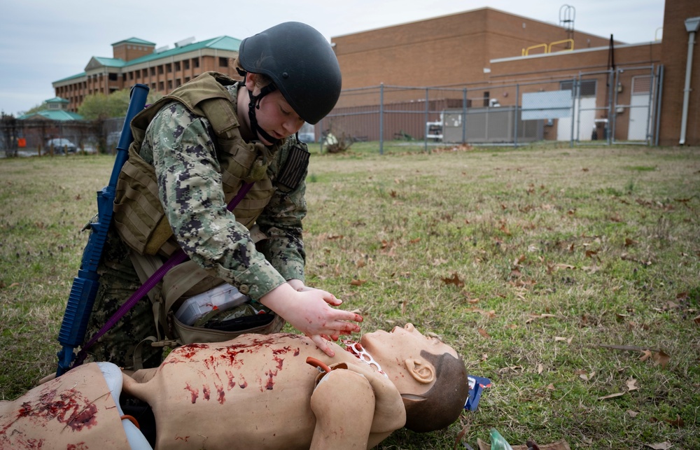 NMRTC PORTSMOUTH CONDUCTS TCCC TRAINING