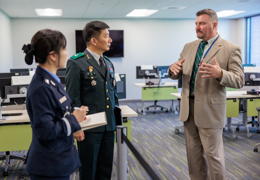 Republic of Korea Visits The Cyber Training Academy Hosted by Director Casimer Sypzer