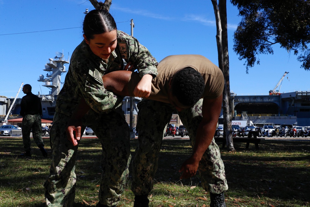 USS Abraham Lincoln conducts routine operations