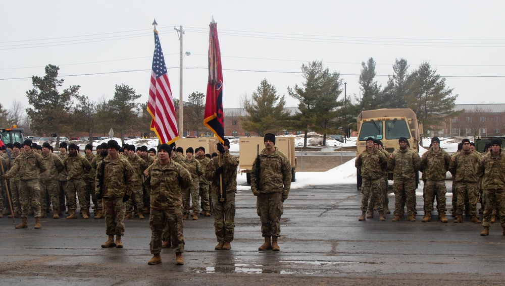 10th Mountain Division HHBN Holds Casing Ceremony