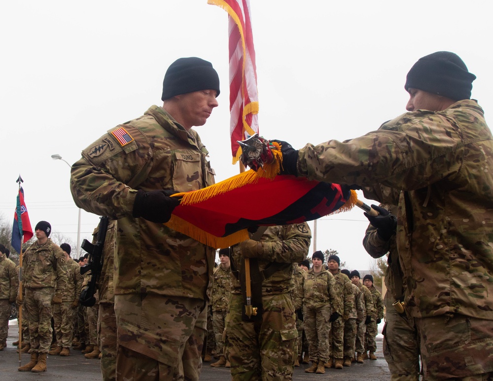 10th Mountain Division HHBN Holds Casing Ceremony