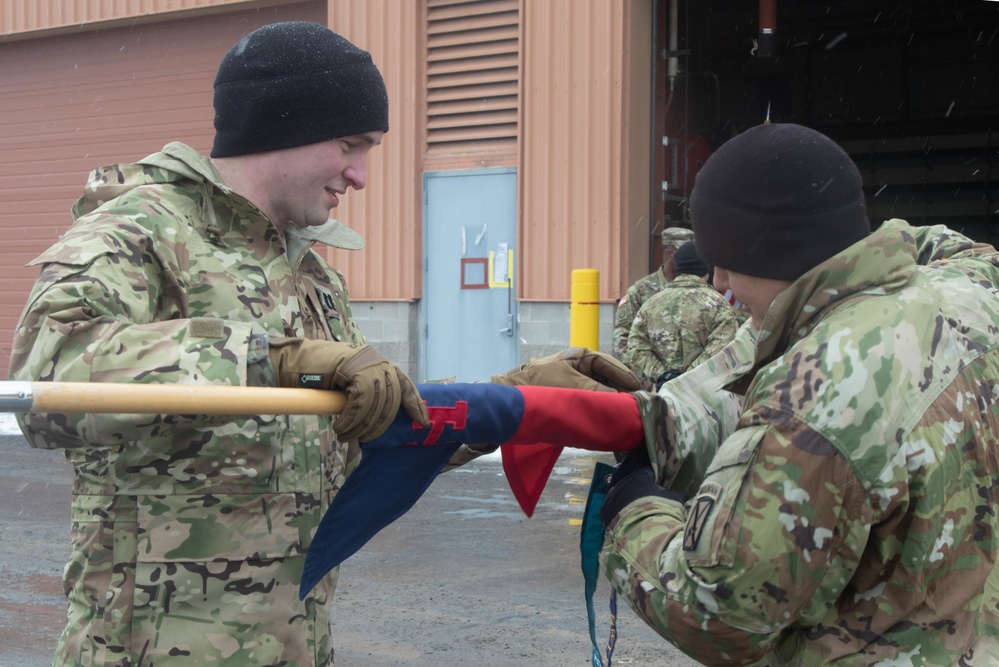 10th Mountain Division HHBN Holds Casing Ceremony