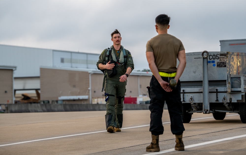 325th Fighter Wing F-22 Raptor Night Flying