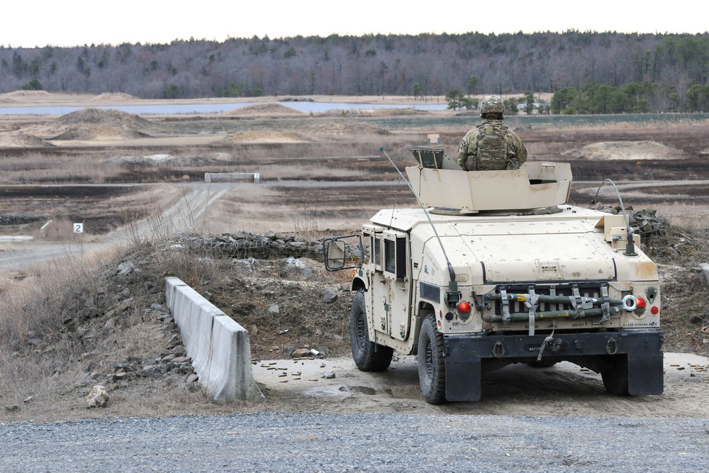 102 CAVALRY, NJ ARMY NATIONAL GUARD Crew Served Gunnery table training RG 85, 11 MARCH 2023.