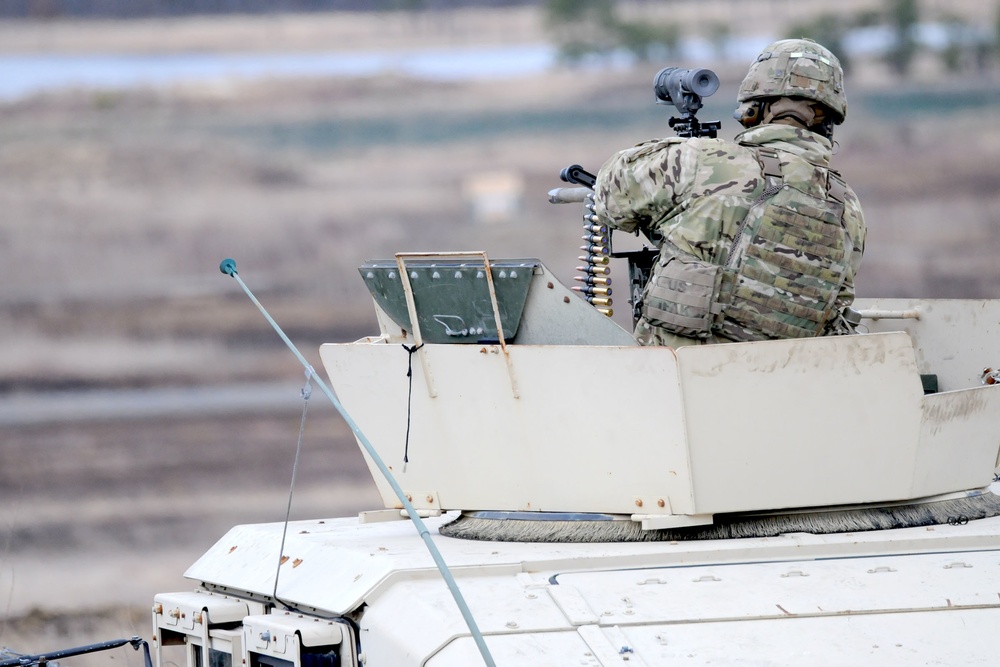 102 CAVALRY, NJ ARMY NATIONAL GUARD Crew Served Gunnery table training RG 85, 11 MARCH 2023.