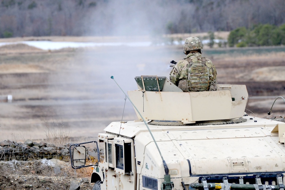 102 CAVALRY, NJ ARMY NATIONAL GUARD Crew Served Gunnery table training RG 85, 11 MARCH 2023.