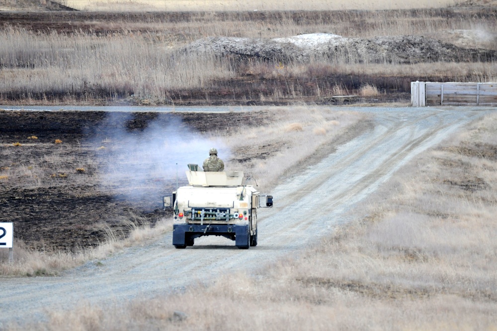 102 CAVALRY, NJ ARMY NATIONAL GUARD Crew Served Gunnery table training RG 85, 11 MARCH 2023.