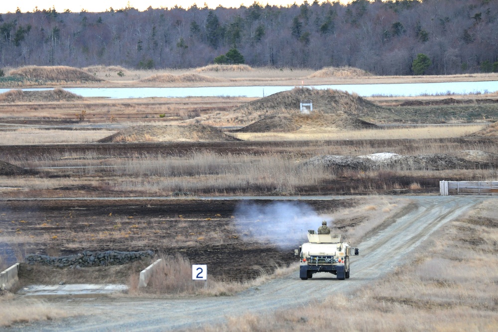 102 CAVALRY, NJ ARMY NATIONAL GUARD Crew Served Gunnery table training RG 85, 11 MARCH 2023.