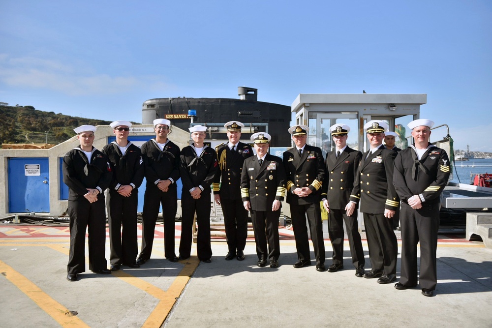 CNO Attends Bilateral AUKUS Announcement in San Diego