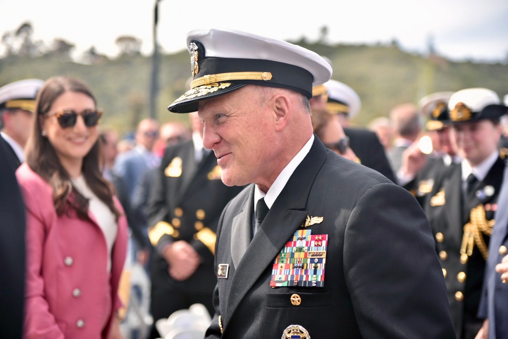 CNO Attends Bilateral AUKUS Announcement in San Diego